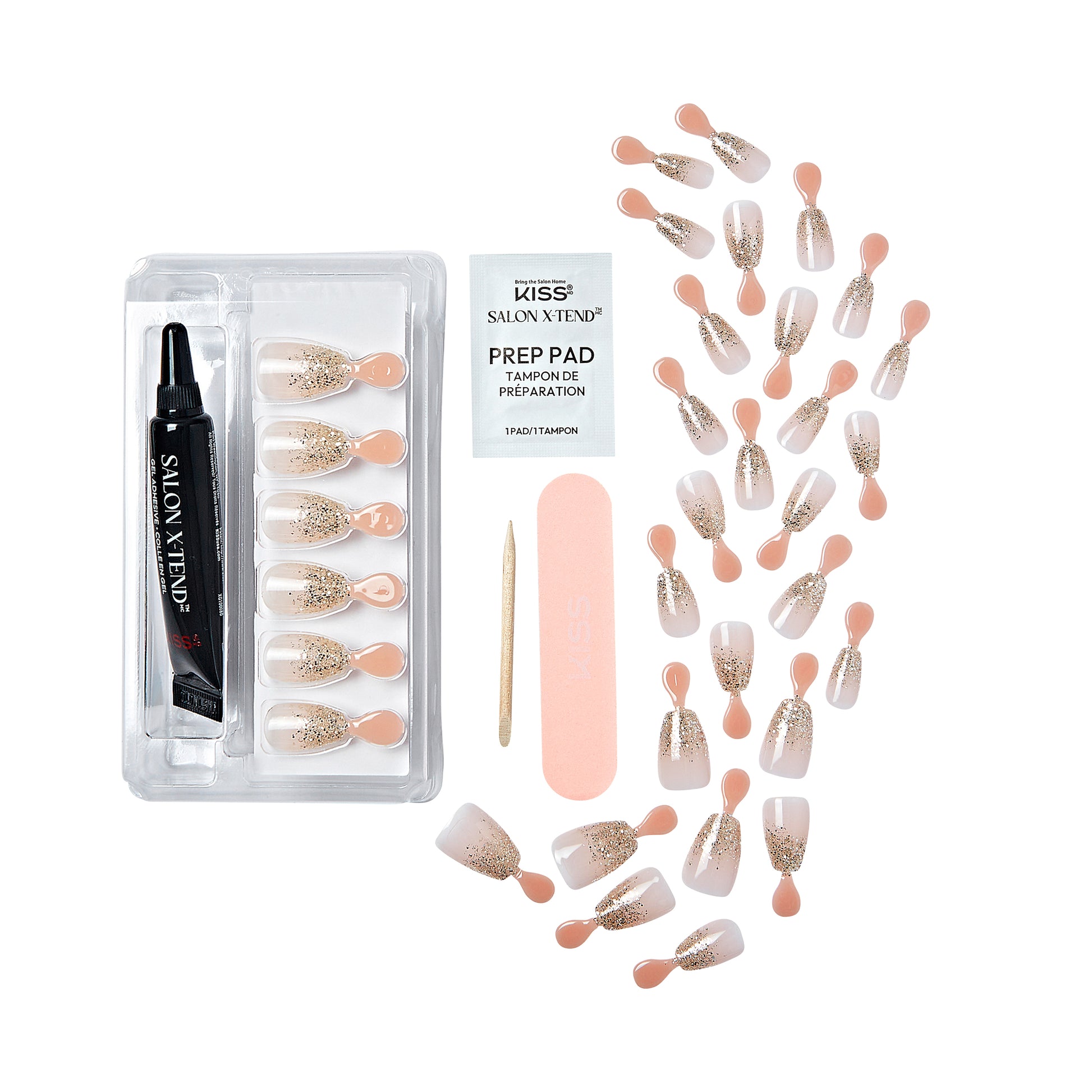 Satellite - Salon X-tend LED Soft Gel System Nail Kit