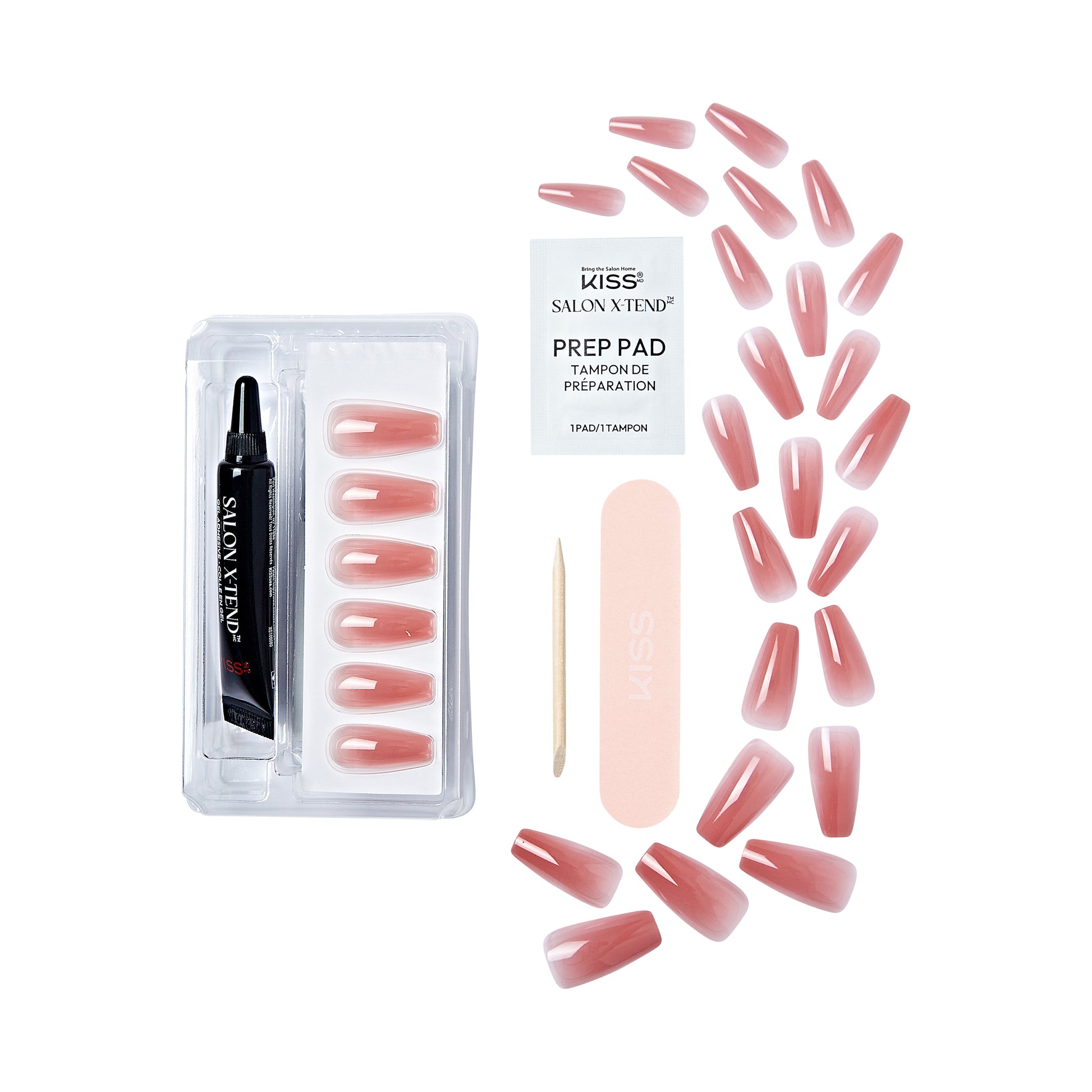 Flowers - Salon X-tend LED Soft Gel System Nail Kit