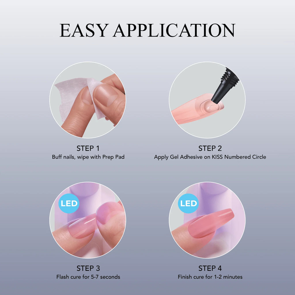 Flowers - Salon X-tend LED Soft Gel System Nail Kit