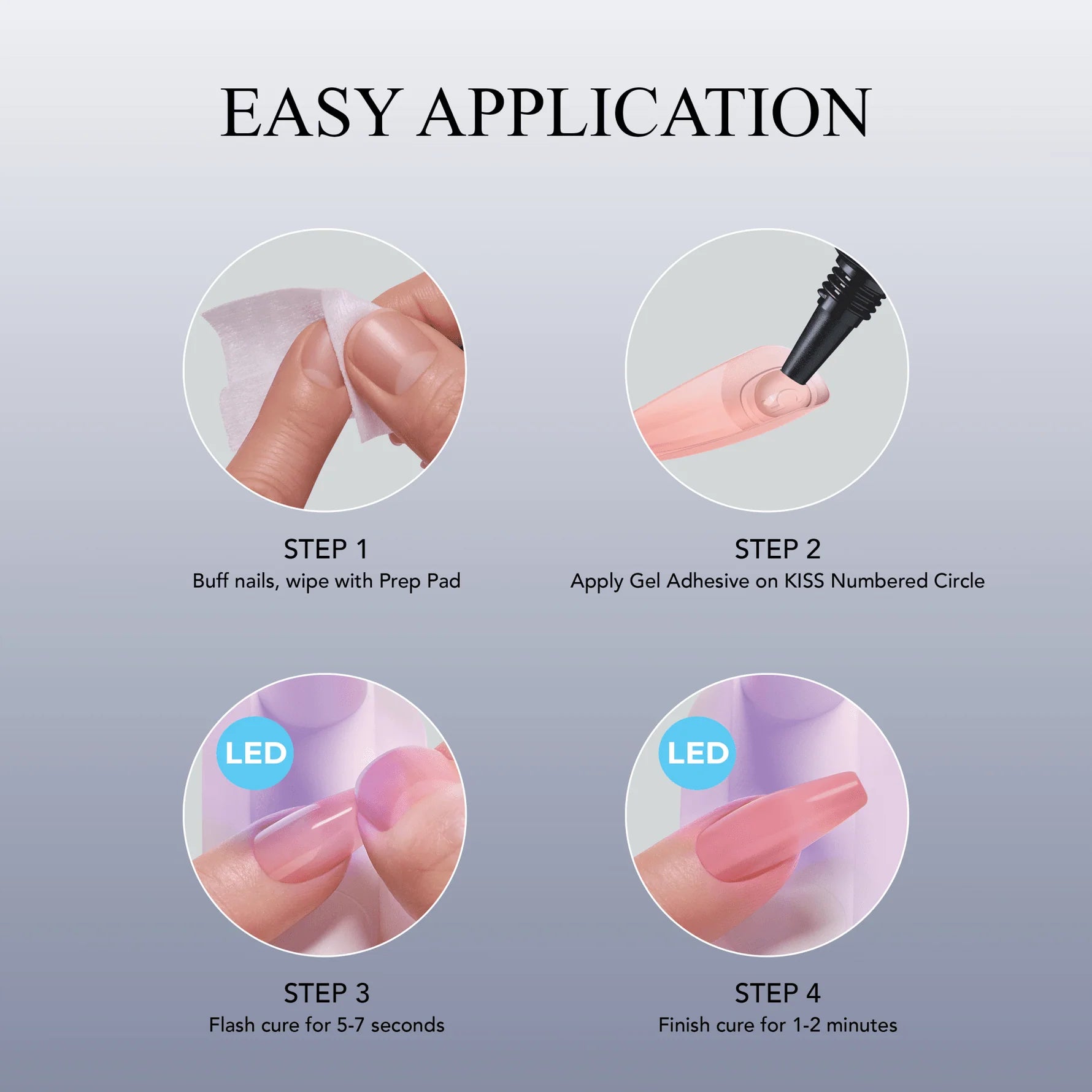 Flowers - Salon X-tend LED Soft Gel System Nail Kit